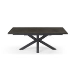Kastonia Large Extending Dining Table and Swivel Chairs Set - Pendle Village Furniture